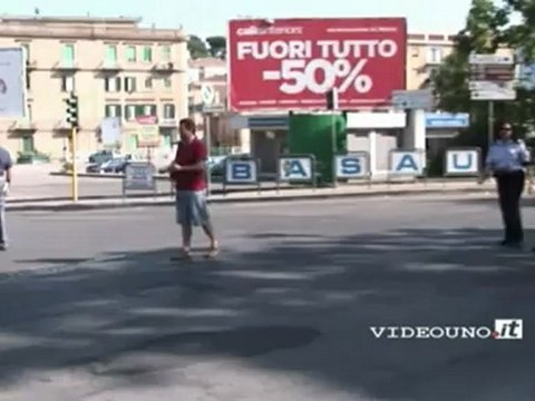 Incidente a Matera. Coinvolto mezzo Vigili del Fuoco