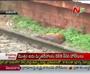 Train hits 2 persons in hyderabad