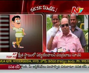Mamamiya - Mass Mallaiah with CM Kirankumar-P.shankar rao - 01