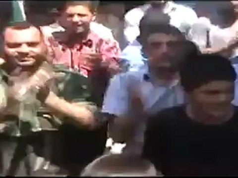 Syria فري برس ريف حماة المحتل كرناز وفاء للشهيد البطل خالد نصر الله 22 7 2012 Hama