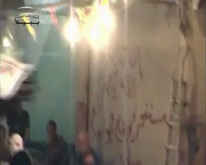 Syria فري برس ريف دمشق  ببيلا مسائية حاشده 21 7 2012 Damascus