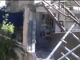 Syria فري برس ريف دمشق الزبداني تحت الحصار والنار 22 7 2012 ج4 Damascus