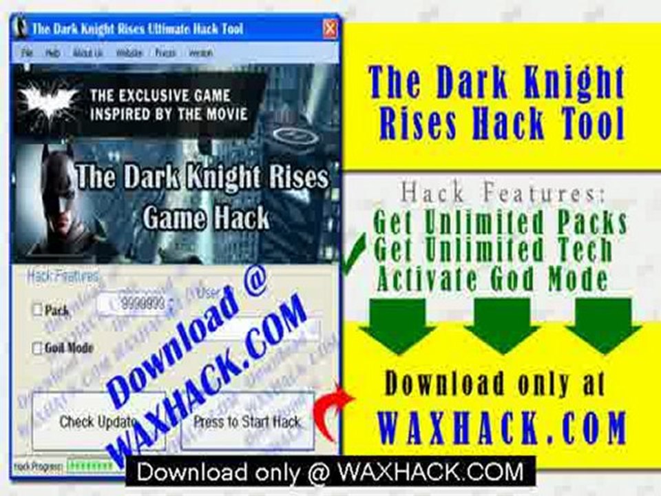 The Dark Knight Rises Hacks (Premium Version The Dark Knight Rises iPhone Cheat V1.02)