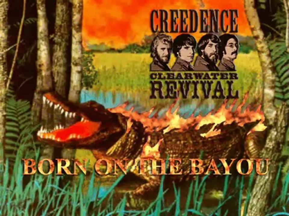 Creedence Clearwater Revival ... Born On The Bayou ...... [HQ]
