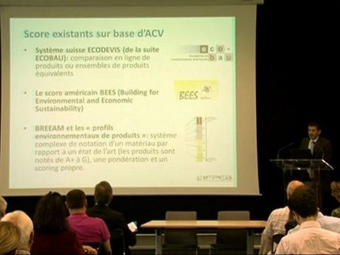 Conférence Prescription & Analyse du Cycle de Vie IFPEB -21/06/12- Allocution Agustin LUCARDI