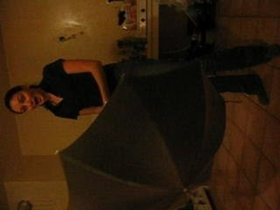 "I'm singing in the rain" Cécile