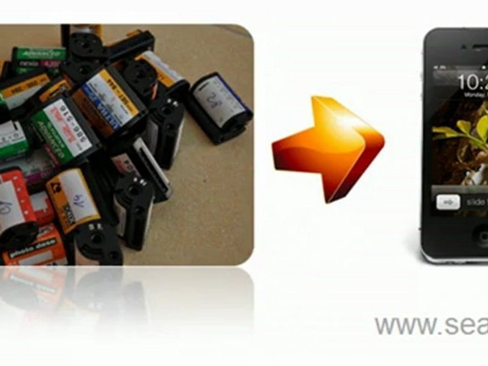 Negative digitalisieren für iPhone Smartphone iPad Tablet PC