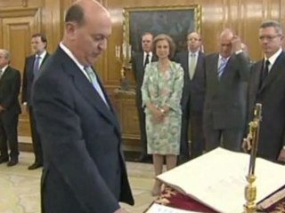 Rajoy asiste a la jura del presidente del Supremo