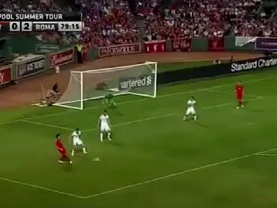 AS Roma vs Liverpool 2-1 Charlie Adam goal