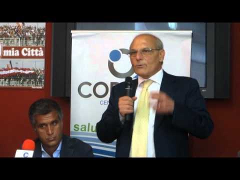Aversa - Sagliocco e lo sponsor Corpora (25.07.12)