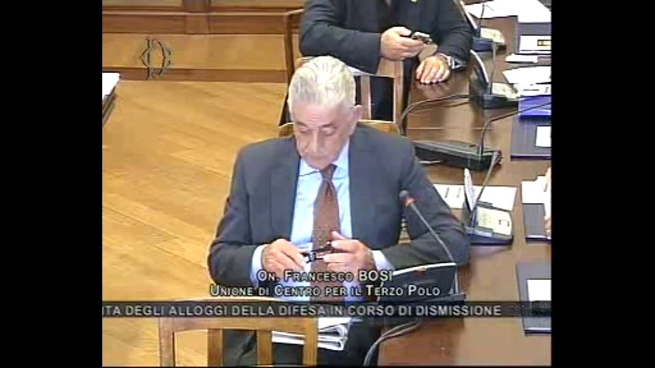 Roma - L'audizione di Filippo Milone (25.07.12)