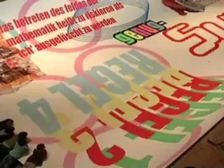 Flash CAPC / Démonstration de BMX sur la rampe "if you are dead, so it is" de Michel Majerus
