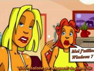 Deux filles (dont une blonde) discutent sur Windows.