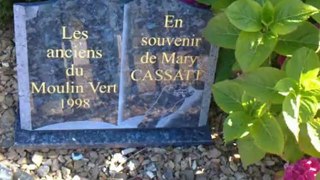 juillet 23, 2012 tombe de Mary CASSATT