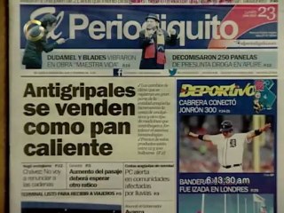 Titulares de Primera Página este 23 de Julio