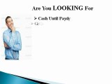Get Cash Until Payday
