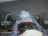 La colère de Sébastian Vettel face à Lewis Hamilton GP Allemagne 2012
