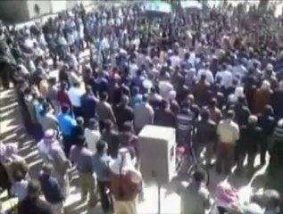 مسيرات في دمشق من أجل سوريا