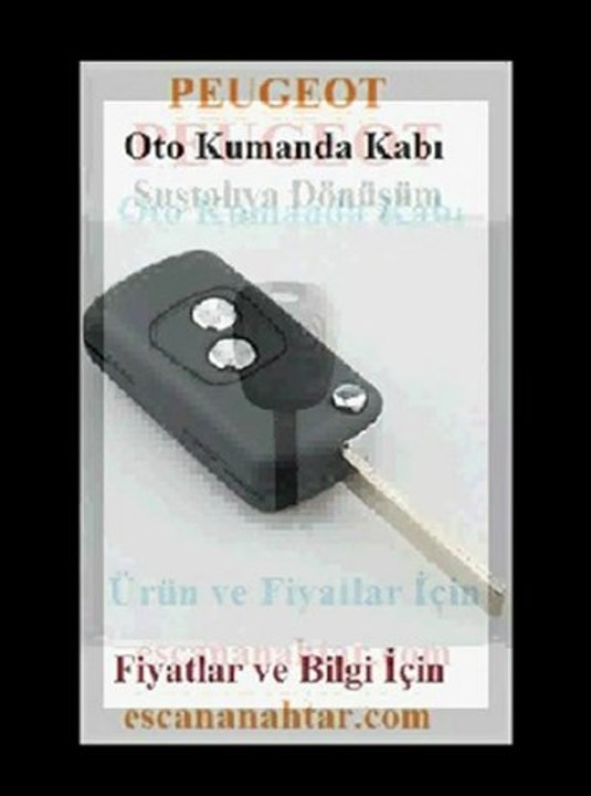 Peugeot Anahtarı Peugeot Sustalı Anahtar Dönüşümü Escan Anahtar da