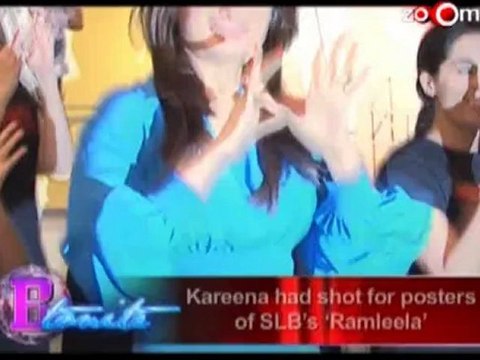 Kareena has shot for posters os Sanjay Leela Bhansali's Ramleela