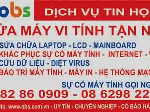 Sửa máy tính tận nơi Quận 1 LH : 0982 86 0909 - 08 6298 2222