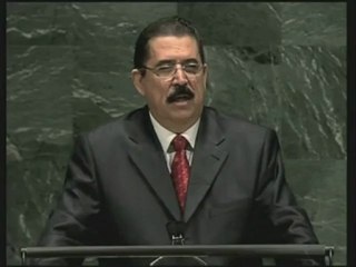 Manuel Zelaya agradece el apoyo a "Felipe Rodríguez Zapatero"