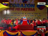 (VÍDEO) Discurso del Candidato, Hugo Chávez, desde Maracaibo (21/07/2012) parte 4/9