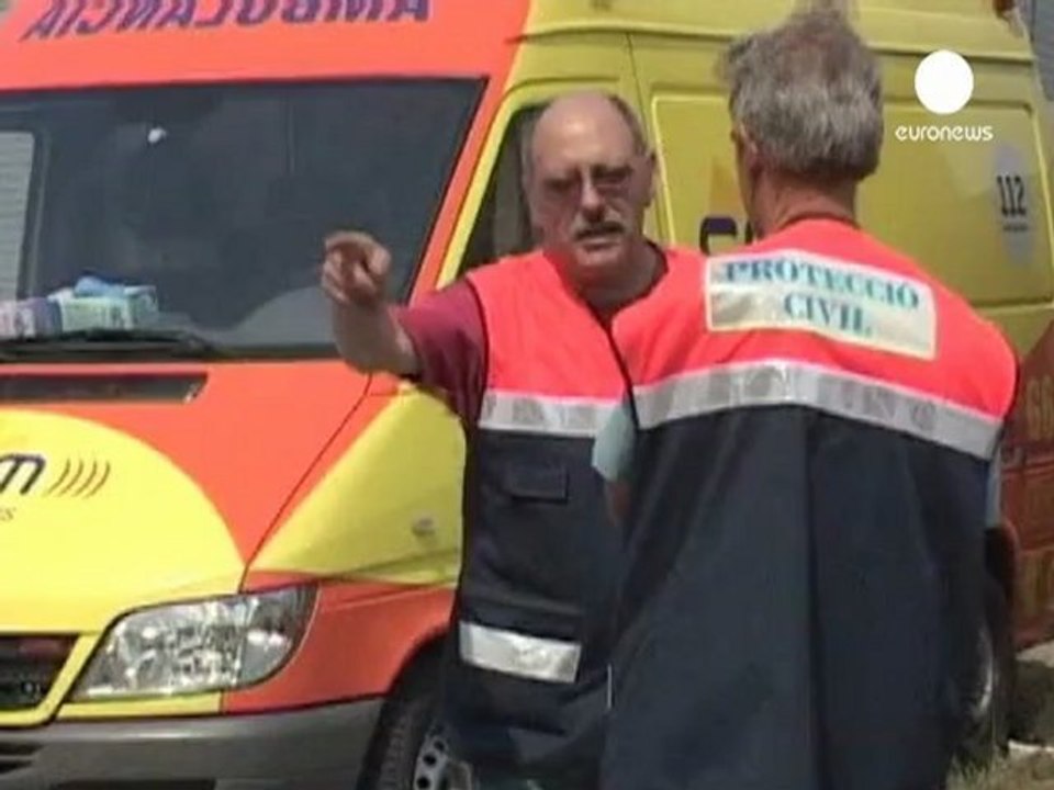 İspanya - Fransa sınırı alevlere teslim