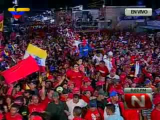 (VÍDEO) Discurso del Candidato, Hugo Chávez, desde Maracaibo (21/07/2012) parte 7/9