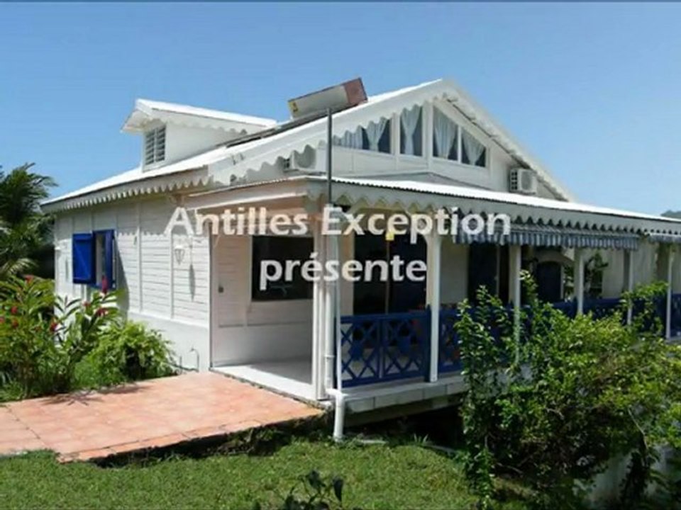 Location d'une belle villa avec vue mer en Martinique - Trois Ilets