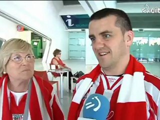Seguidores Athletic atrapados Bucarest