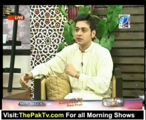Muskurati Morning With Faisal Qureshi (Deen aur Duniya)-23rd July 2012- Part 6