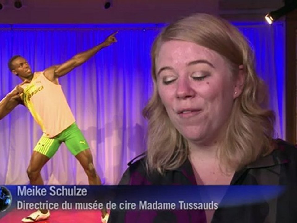 Usain Bolt entre chez Madame Tussauds à Londres