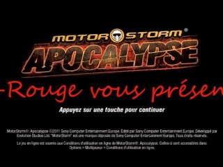 X-Rouge / Motor Storm Apocalypse