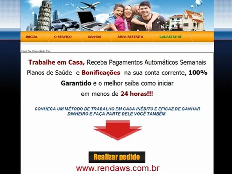 ganhar dinheiro na internet 2012
