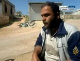 آثار الحملة الأمنية على بعض قرى جبل الزاوية بسوريا