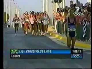 Athens Olympics Marathon attack - Wanderlei de Lima
