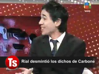 JORGE RIAL DESMINTIÓ A CARBONE (PELEA CON TAURO)