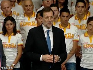 Rajoy dice que está "dando lo mejor de sí mismo"