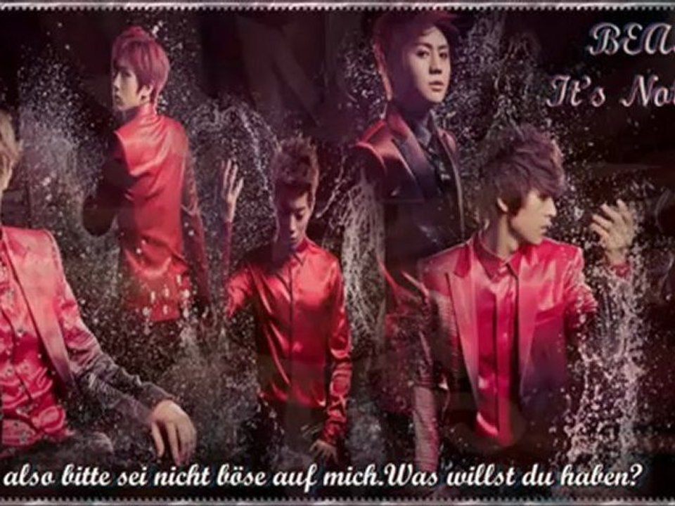 BEAST - It’s Not Me k-pop [german sub]