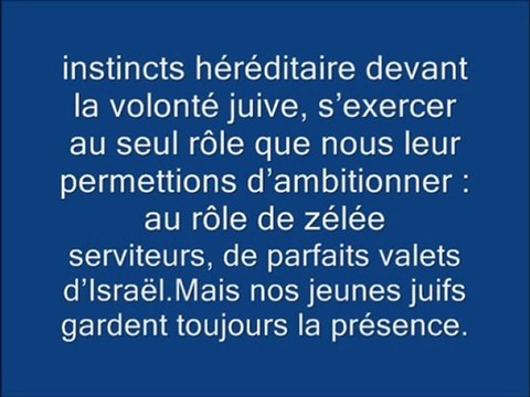 Ce n'est pas de l'humour: Vous voulez savoir pourquoi les sionistes dominent la France?