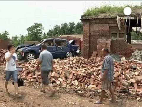 Temporal en China: medio millón de evacuados