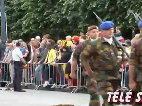 Fête Nationale Belge à Bruxelles par Ledoux paradis Télé SPI