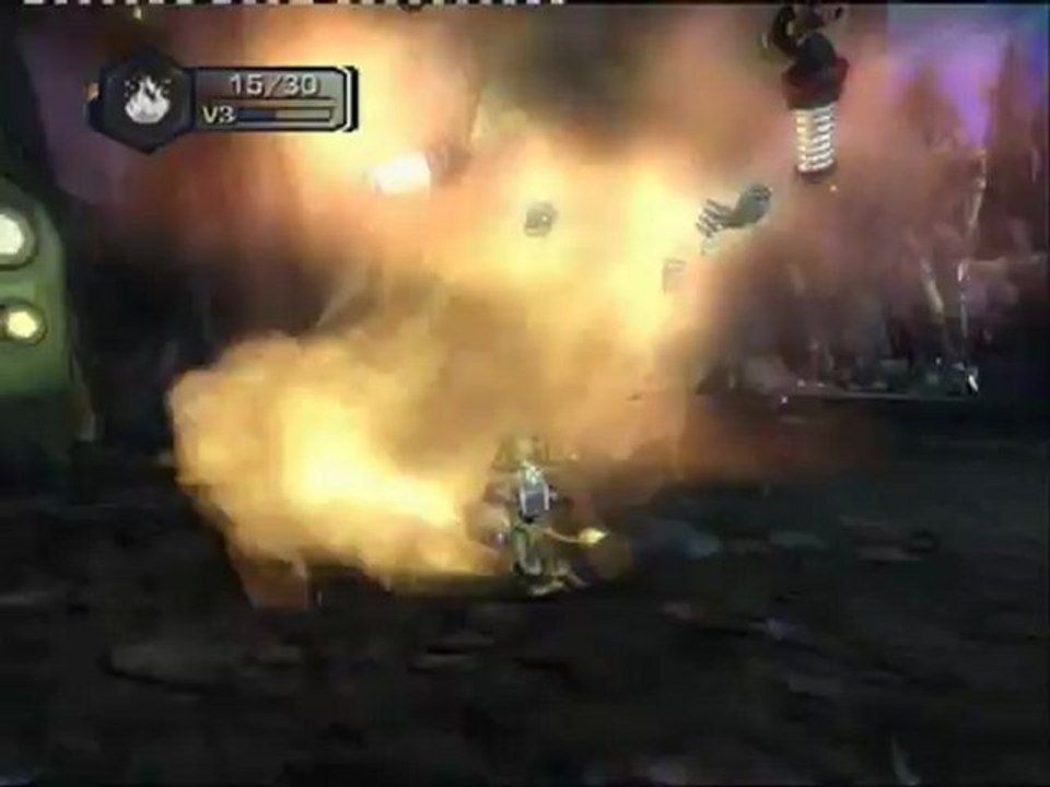 rachet and clank opération destruction (29) : la bataille du barbare
