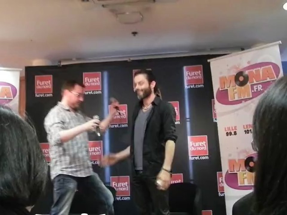 Nuno au furet du nord le jour de son anniversaire !