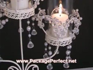 9 Bling Wedding Candle Centerpieces