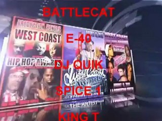 5th Annual "West Coast Hip Hop Awards" Live @ LA Convention Centre, Los Angeles, CA, 08-11-2012