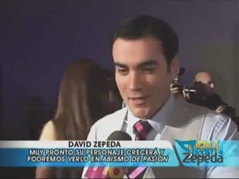 David Zepeda @davidzepeda1 no quiere revelar cuándo crecerá Damián