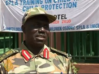 S Sudan demobilses child soldiers