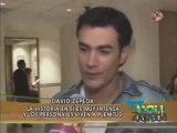 David Zepeda @davidzepeda1 tendrá escenas fuertes con Laisha Wilkins